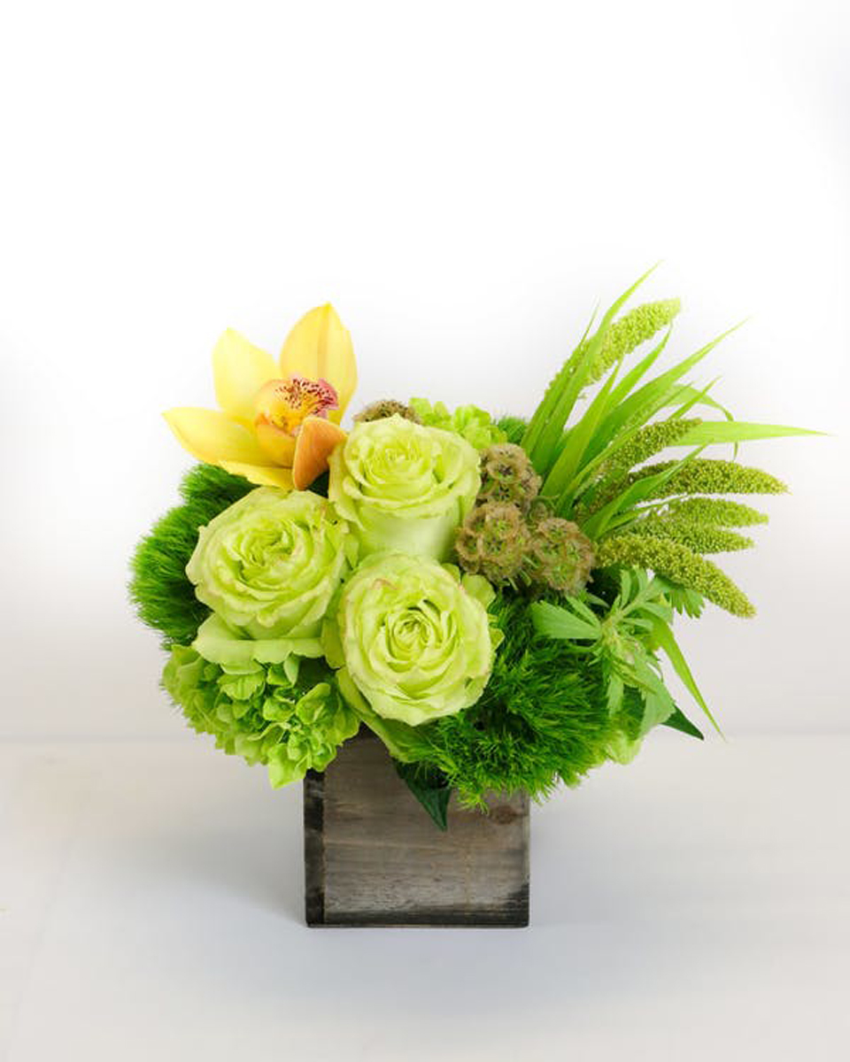 Woodland Splendor Standard The award winning floral design staff at Allen's Flower Market is the best in California. They created this stunning fresh flower design. We call it, 
