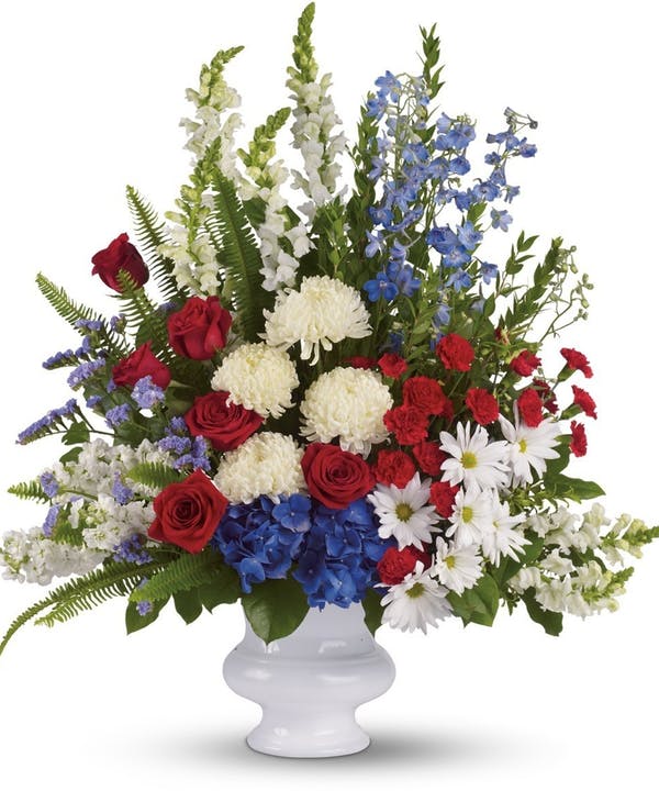Final Tribute Standard A sympathy arrangement is our last time to offer our words of kindness and respect to our loved ones. Considering the delicate nature of these orders, we strive to make your floral tribute a tasteful one. Please include any information that may help us make your floral tribute the important sentiment it is. We appreciate the opportunity to assist you in this difficult time and look forward to hearing from you to recognize a better occasion in the future.
DELIVERY: Every order is hand-delivered direct to the recipient. These items will be delivered by us locally, or a qualified retail local florist.