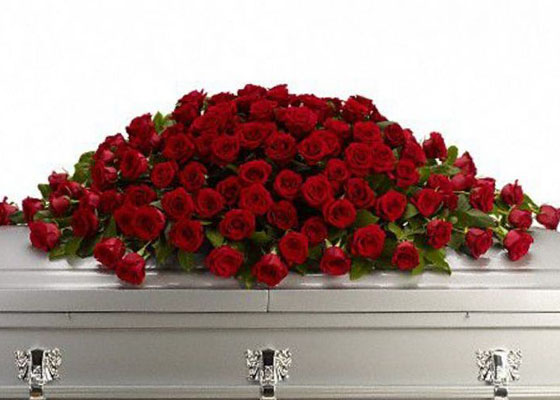 Funeral Flowers Red