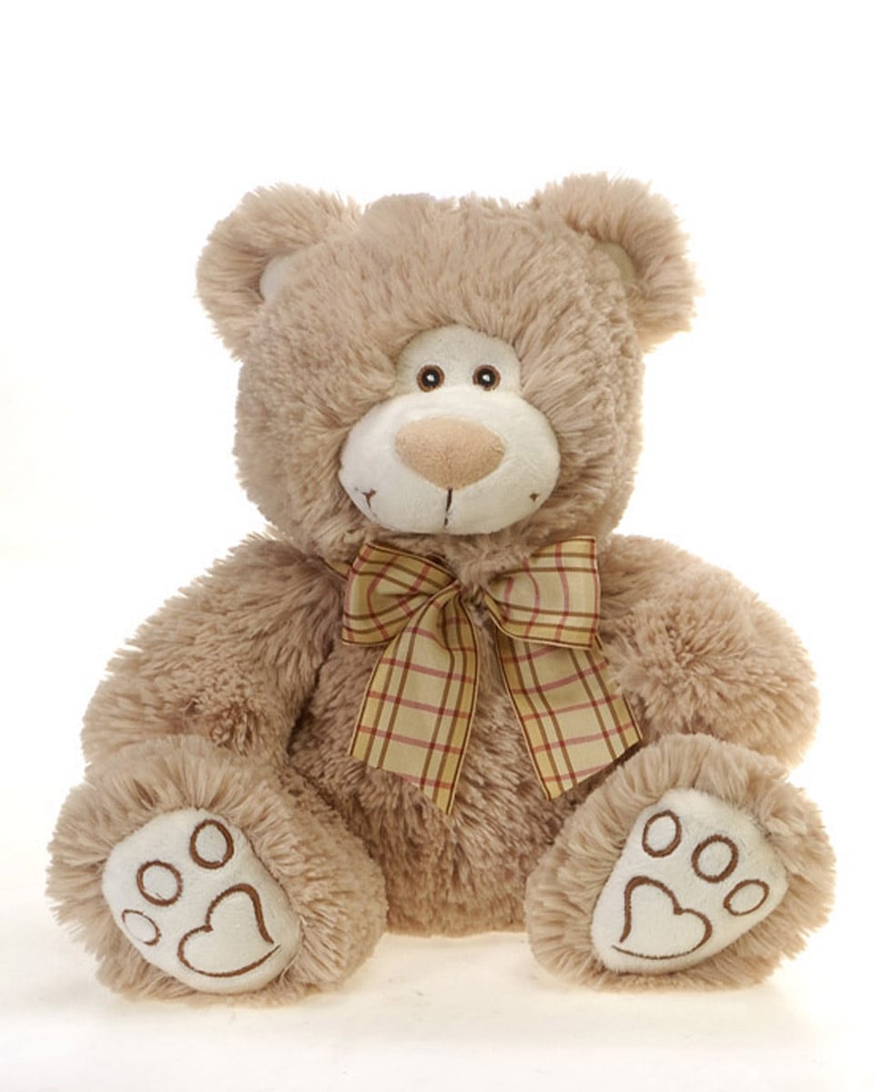 Happy Teddy Brown A 9.5 inch Smiling Teddy Bear. Soft and Hugable. Available in 2 Colors.
DELIVERY: Every order is hand-delivered direct to the recipient. These items will be delivered by us locally, or a qualified retail local florist.